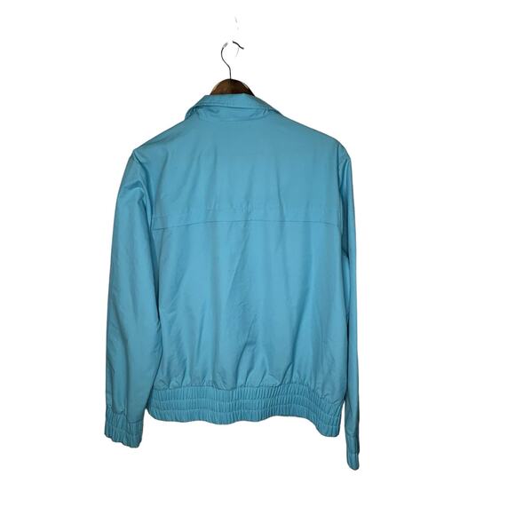 Vintage Nike Sportswear sz XL 16-18 blue lightweight track jacket womens - Picture 3 of 3